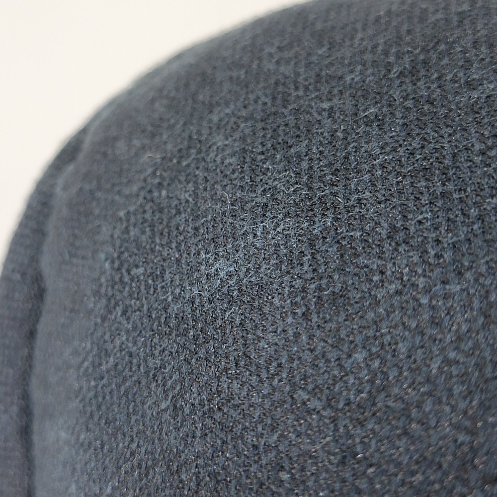 Alan Flusser Men's Double Breast Sport Coat Blazer Peak Navy Silk Wool 44L - Picture 12 of 16